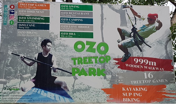 Những hành vi vi phạm nghiêm trọng từ Công viên Ozo Quảng Bình